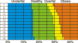Body Fat Percentage Chart 3