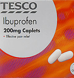 is ibuprofen a muscle building pill