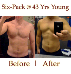 How Did This 40+ Guy Get A Youthful Six-Pack?