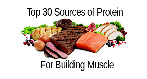 Top 30 Foods That Build Muscle