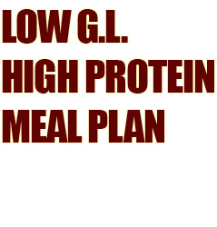high protein low glyemic load bodybuilding meal plan