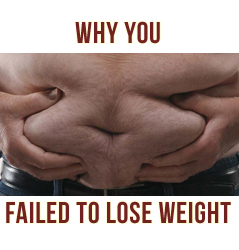 The Real Reason People Fail To Lose Weight
