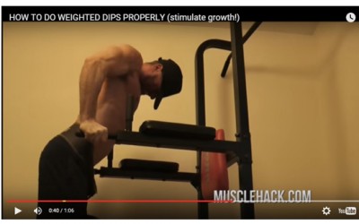 Why I love weighted dips (and how to do them properly)