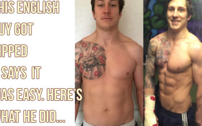 29yr old English Guy Gets “Cover Model” Abs In 12 Weeks