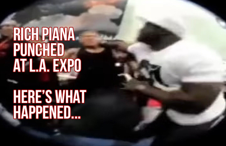 Rich Piana Punched At The LA Expo