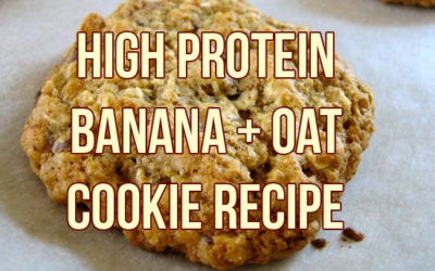 Banana Protein Cookies Recipe – 30g Protein