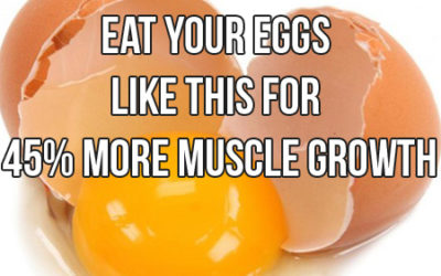 Whole Eggs Increase Muscle Growth By 45%