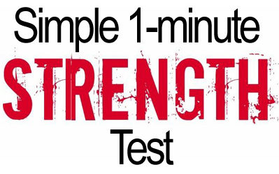 Try This Cool 1-Minute Strength Test