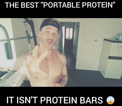 The Best “On The Road” Protein. It’s Not Protein Bars